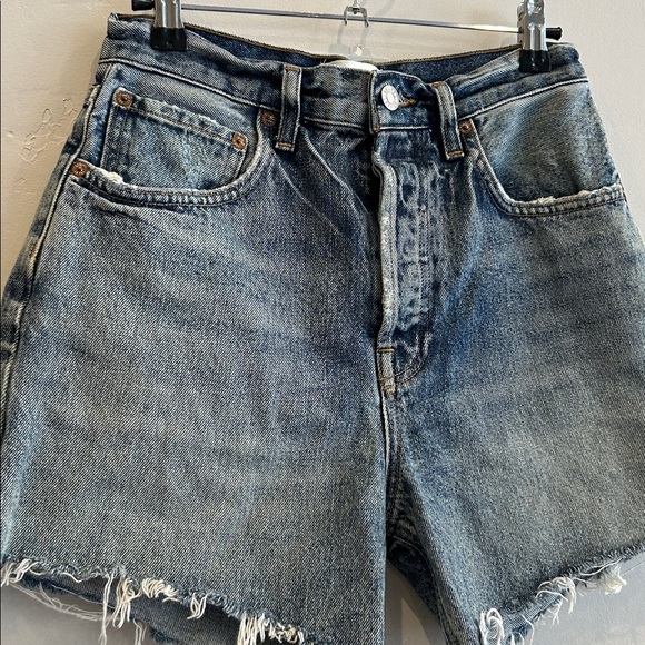 Agolde Riley Denim Short - Picture 3 of 10